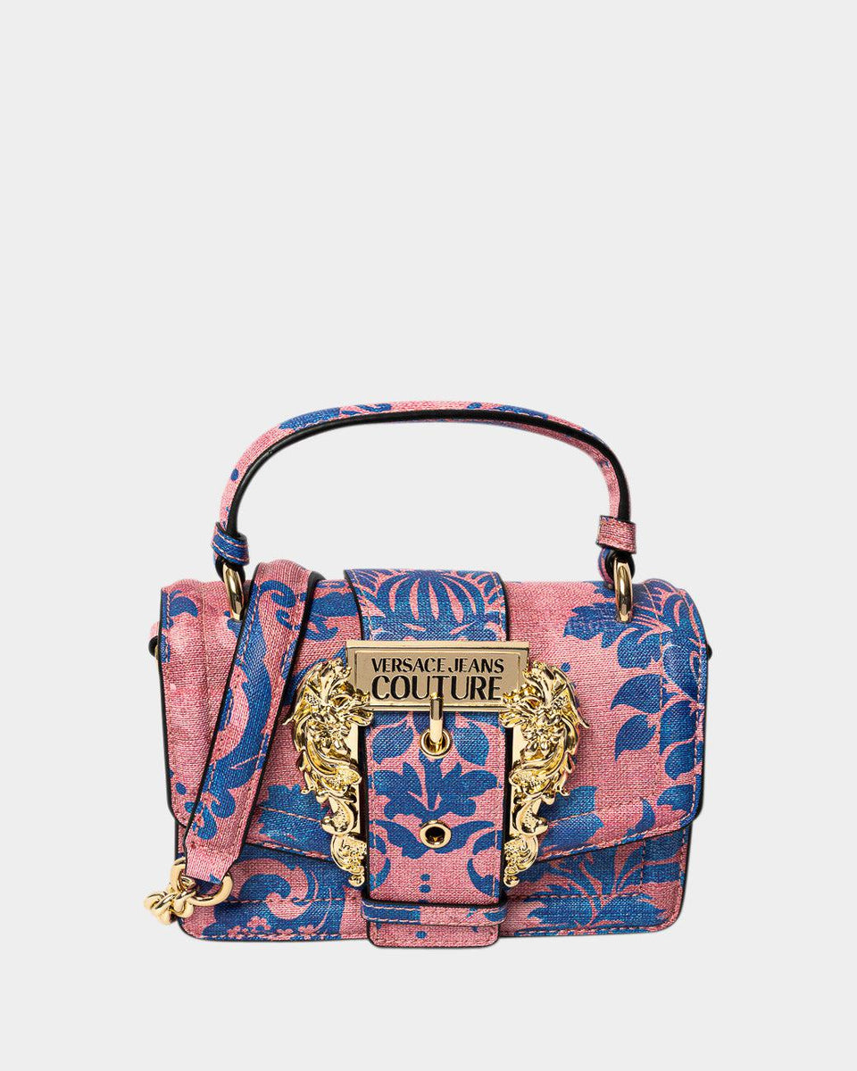 VERSACE JEANS COUTURE BAG, UNBOXING & REVIEW, Baroque Buckle Printed  shoulder bag